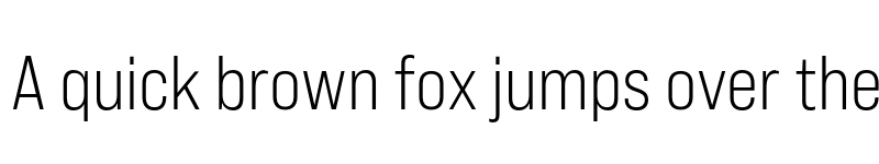 Preview of FONTSPRING DEMO - Bebas Neue Pro SmE Bk Regular font