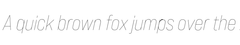 Preview of FONTSPRING DEMO - Bebas Neue Pro SmE Th Italic font