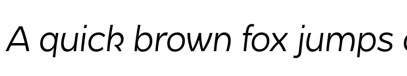 Preview of FONTSPRING DEMO - Becky Italic font