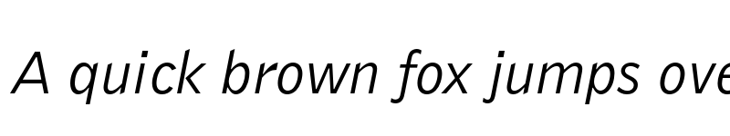 Preview of FONTSPRING DEMO - Bell Gothic Italic font