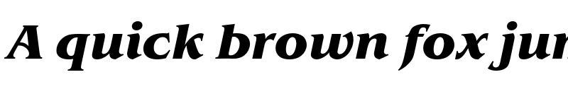 Preview of FONTSPRING DEMO - Benecarlo Bold Italic font