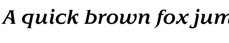 Preview of FONTSPRING DEMO - Benecarlo Md Italic font