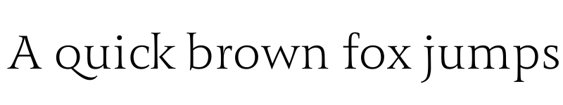 Preview of FONTSPRING DEMO - Benedikt ExtraLight Regular font
