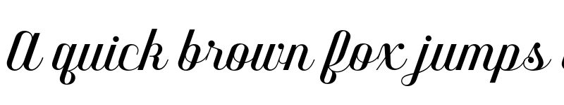 Preview of FONTSPRING DEMO - Benson Script No 10 Regular font