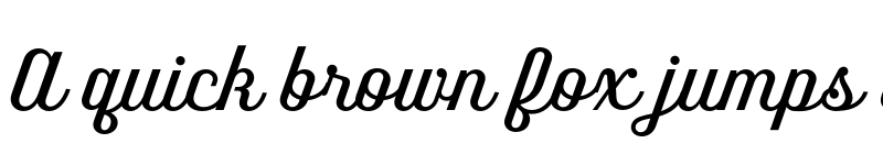 Preview of FONTSPRING DEMO - Benson Script No 20 Regular font