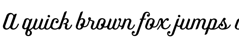 Preview of FONTSPRING DEMO - Benson Script No 25 Regular font