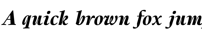 Preview of FONTSPRING DEMO - Berganza Bold Italic font