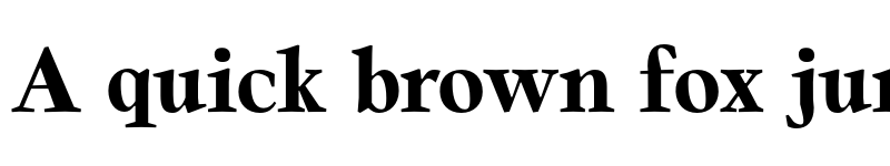 Preview of FONTSPRING DEMO - Berganza Bold font