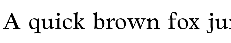 Preview of FONTSPRING DEMO - Berganza Regular font