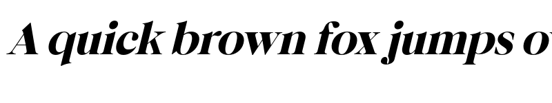 Preview of FONTSPRING DEMO - Bermula Black Italic font