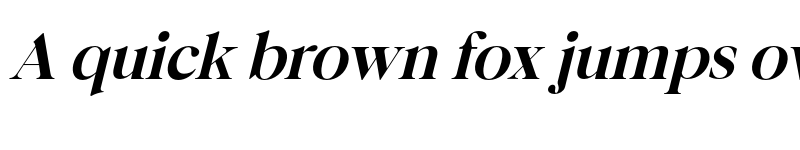 Preview of FONTSPRING DEMO - Bermula Bold Italic font
