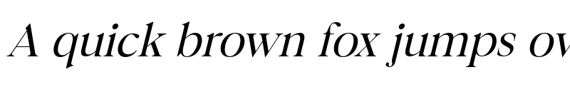 Preview of FONTSPRING DEMO - Bermula Italic font