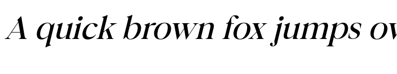 Preview of FONTSPRING DEMO - Bermula Med Italic font