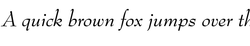 Preview of FONTSPRING DEMO - Bernhard Modern FS Italic font