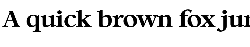 Preview of FONTSPRING DEMO - Bernstein Serial Bold font