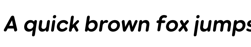 Preview of FONTSPRING DEMO - Beround Bold Italic font