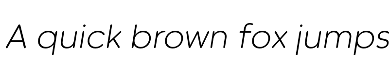 Preview of FONTSPRING DEMO - Beround Light Italic font