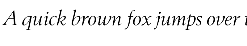 Preview of FONTSPRING DEMO - Bestseller Pro Italic font