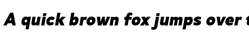 Preview of FONTSPRING DEMO - Betm Black Italic font