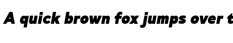 Preview of FONTSPRING DEMO - Betm ExtBlk Italic font