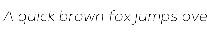 Preview of FONTSPRING DEMO - Betm Rounded ExtraLight Italic font