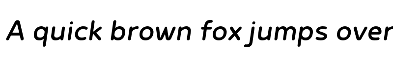 Preview of FONTSPRING DEMO - Betm Rounded Italic font