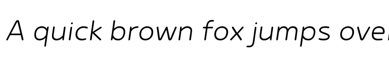 Preview of FONTSPRING DEMO - Betm Rounded Light Italic font