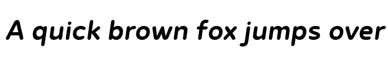 Preview of FONTSPRING DEMO - Betm Rounded Medium Italic font