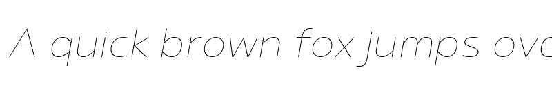 Preview of FONTSPRING DEMO - Betm Thin Italic font