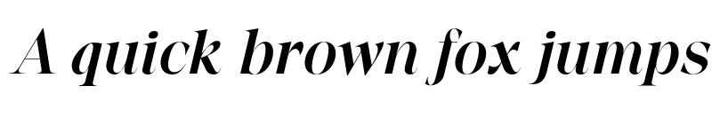 Preview of FONTSPRING DEMO - Between Days Italic font