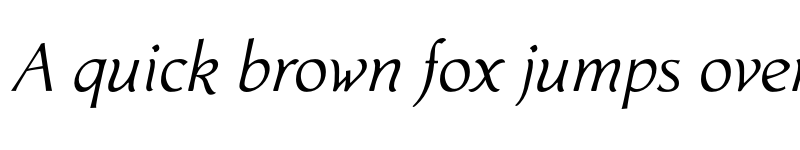 Preview of FONTSPRING DEMO - Biblia Italic font