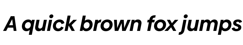 Preview of FONTSPRING DEMO - Biennale Bold It Regular font