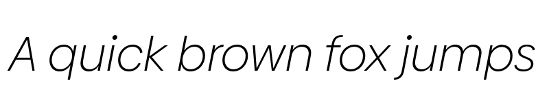 Preview of FONTSPRING DEMO - Biennale Light It Regular font