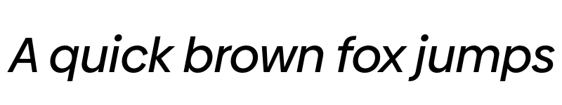 Preview of FONTSPRING DEMO - Biennale Medium It Regular font