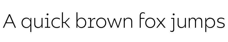 Preview of FONTSPRING DEMO - Bilbao Light Regular font