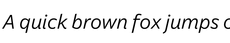 Preview of FONTSPRING DEMO - Billie Italic font