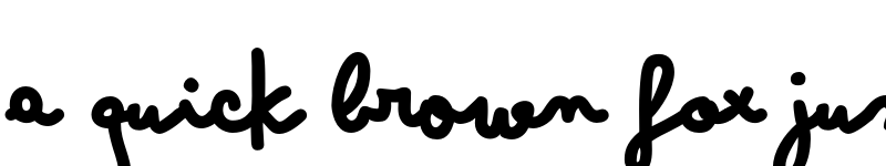 Preview of FONTSPRING DEMO - Bimbo Jumbo Bold font
