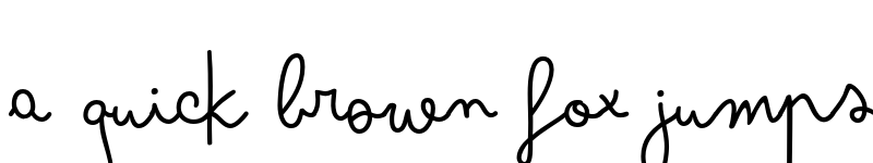 Preview of FONTSPRING DEMO - Bimbo Regular font