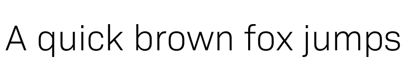 Preview of FONTSPRING DEMO - Bio Sans Light Regular font