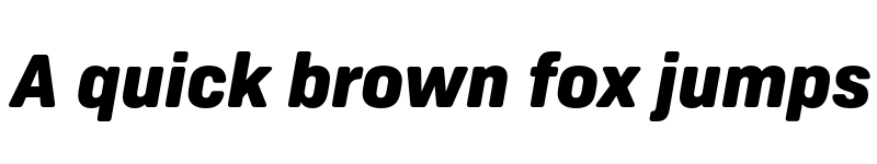 Preview of FONTSPRING DEMO - Bio Sans Soft ExtraBold Italic font