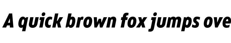 Preview of FONTSPRING DEMO - Bion Cond Bold Italic font