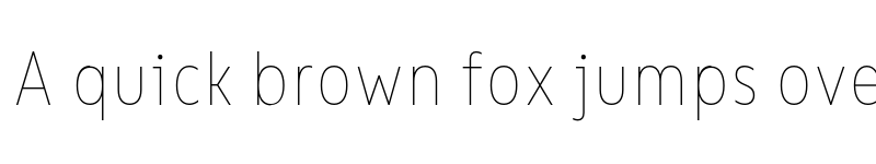 Preview of FONTSPRING DEMO - Bion Hairline Cond Regular font