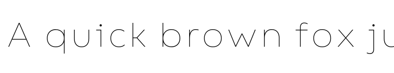 Preview of FONTSPRING DEMO - Bion Hairline Regular font