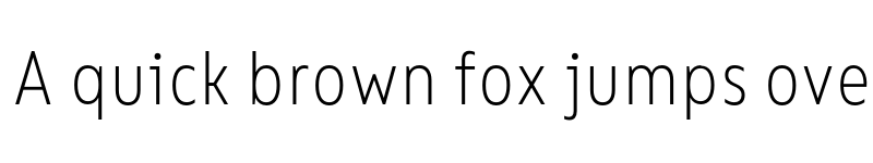 Preview of FONTSPRING DEMO - Bion Light Cond Regular font