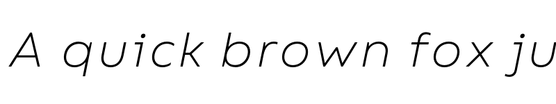 Preview of FONTSPRING DEMO - Bion Light Italic font