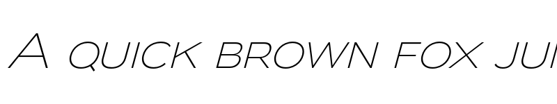 Preview of FONTSPRING DEMO - Biondi Sans El Italic font
