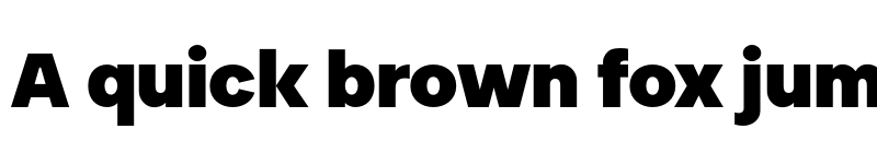 Preview of FONTSPRING DEMO - Biotic Black Regular font