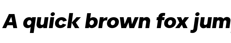 Preview of FONTSPRING DEMO - Biotic Extrabold Italic Regular font