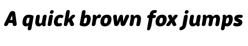 Preview of FONTSPRING DEMO - Black It Regular font