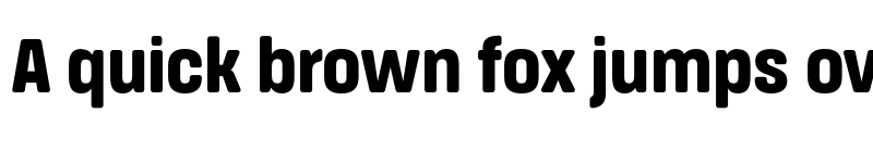 Preview of FONTSPRING DEMO - Black Nr Regular font